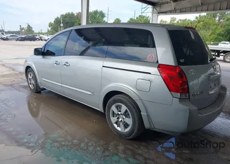 2007 Nissan Quest 3.5 from USA, damaged, VIN 5N1BV28U47N141322